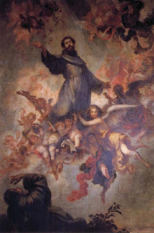 Stigmatization of St.Francis, Francisco de Herrera the Younger